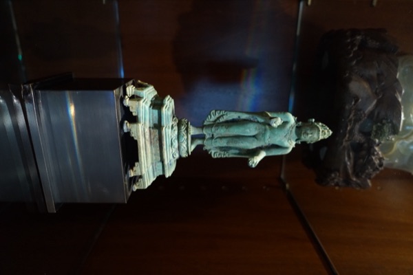Standing Figure On Stepped Pedestal