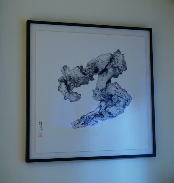 Framed Rock-Form Study