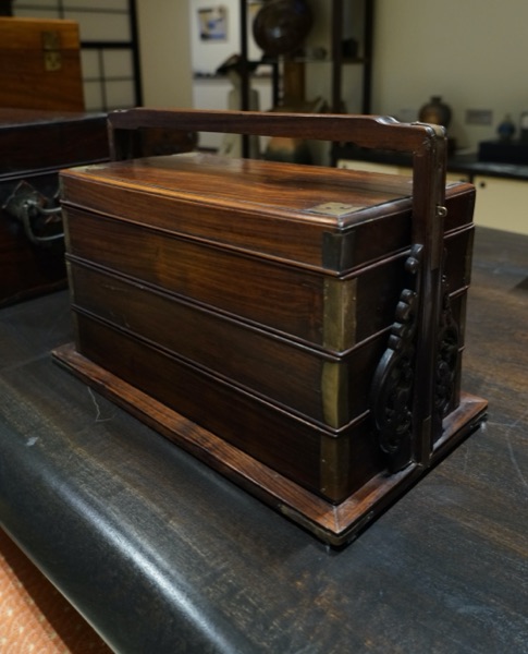Tiered Hardwood Carrying Box