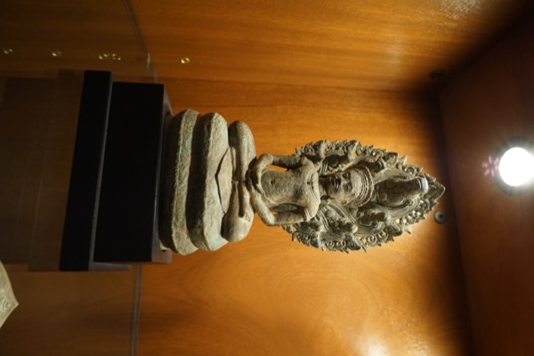 Seated Figure Before Foliate Aureole