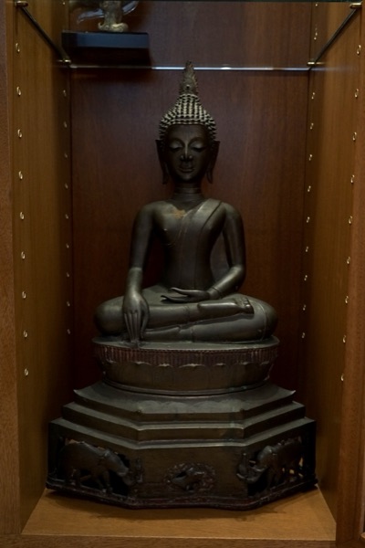 Large Seated Figure On Tiered Base